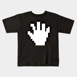 Old Classic Mac Hand Cursor Icon Kids T-Shirt